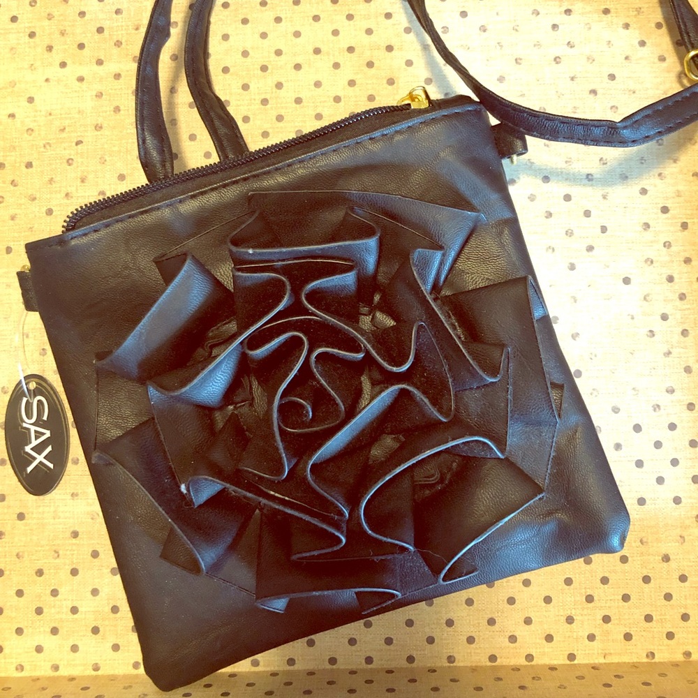 Black mini purse